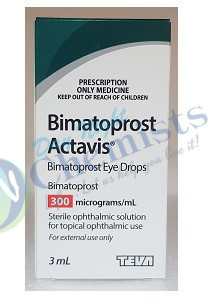 Actavis Bimatoprost 300 Mcg