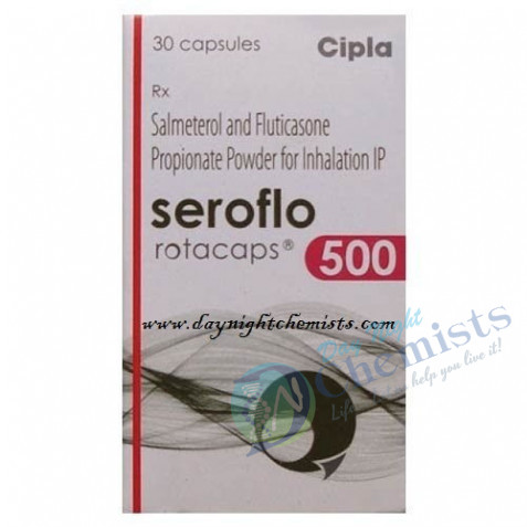 Seroflo Rotacaps 50 Mcg/500 Mcg