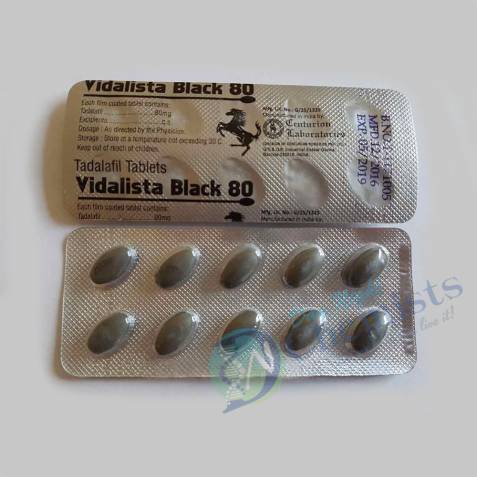 Vidalista Black 80 Mg