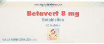Betavert 8 Mg